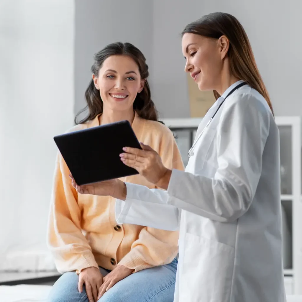 dottore con paziente